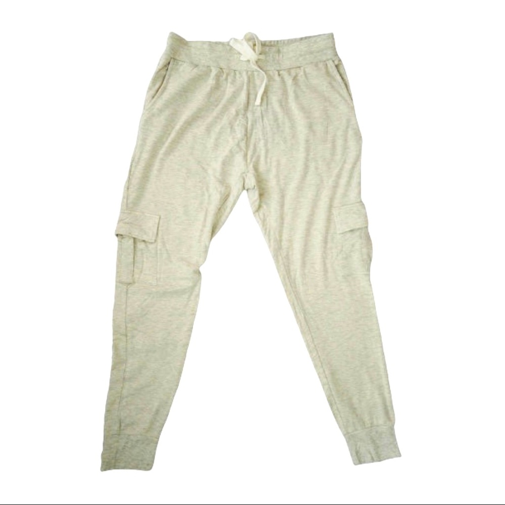 Brushed Light Grey Sweat Pants